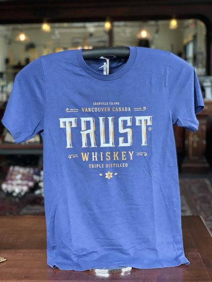 TRUST Tri-Blend Tee in Blue